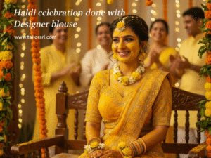 sunshine haldi blouse