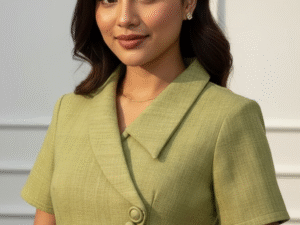 the regal ruffle blouse